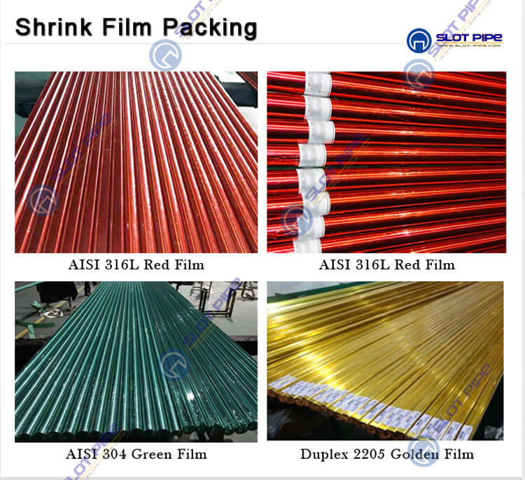 Stainless Steel Square slotted pipe packing