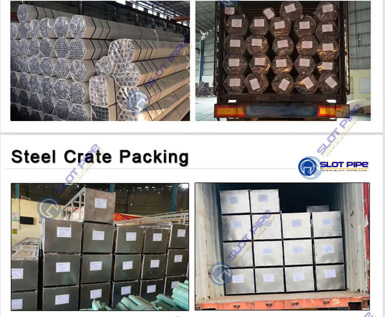 Stainless Steel Square slotted pipe packing