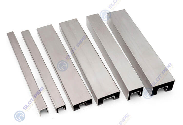 Stainless Steel Square slotted pipe