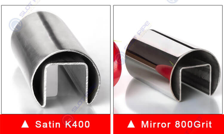 Stainless Steel Round Slotted Pipe