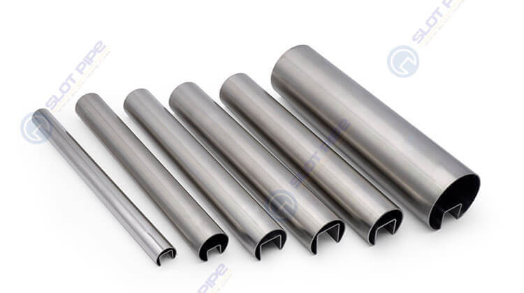 Stainless Steel Round Slotted Pipe