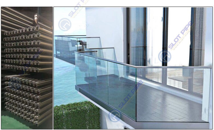 Stainless Steel Round Slotted Pipe