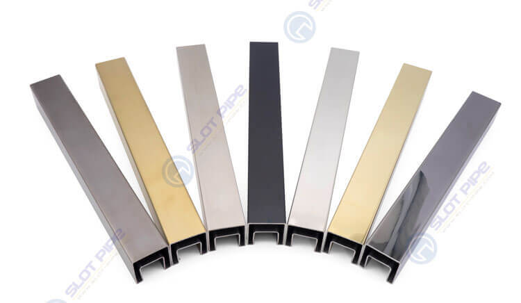 Stainless Steel Square slotted pipe
