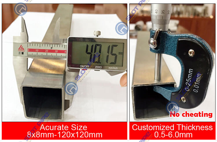 stainless steel square tube