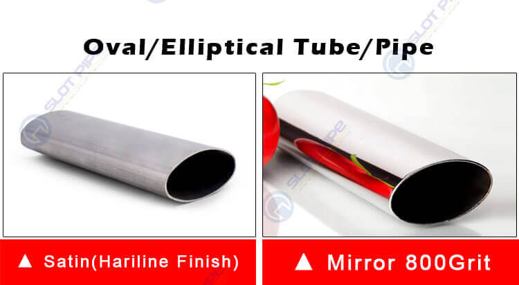 Stainless Steel elliptical/oval pipe tube